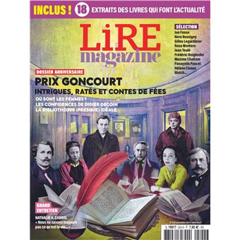 Lire Magazine N°524 : Les 120 ans du Goncourt  - Nov 2023 - 1