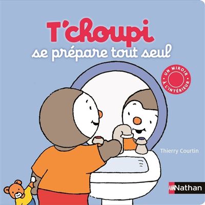 Livre T'choupi - Tome 44 : T'choupi s'habille tout seul : le livre