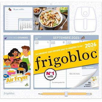 AIR FRYER FRIGOBLOC HEBDOMADAIRE (SEPT.2025 A DEC.2026) - 1