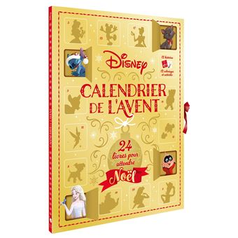 DISNEY - Calendrier de l'Avent - 24 livres pour attendre Noël