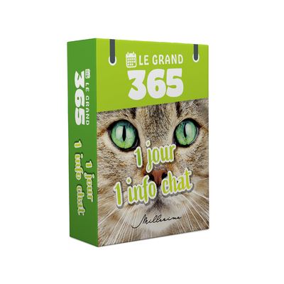 Le Grand 365 jours pour les amoureux des chats - Collectif - Millesima - broché - Ephéméride