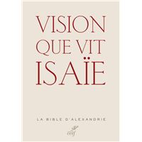 Vision que vit isaïe