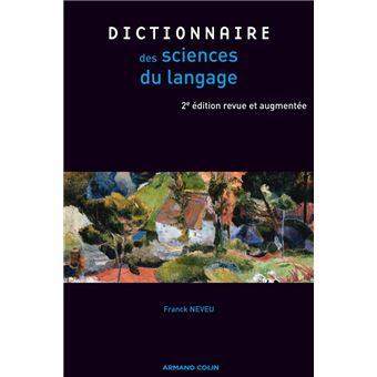 Dictionnaire des sciences du langage - 1