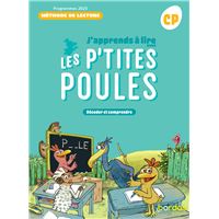 J'APPRENDS A LIRE AVEC LES P'TITES POULES METHODE DE LECTURE