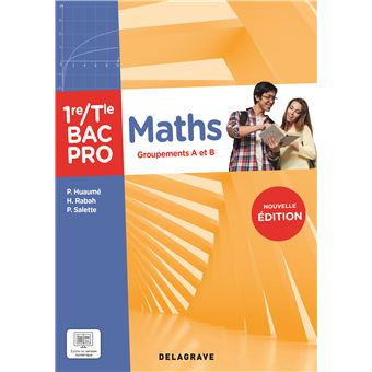 Mathématiques - Groupement A et B - 1re, Tle Bac Pro (2025) - Pochette élève - 1