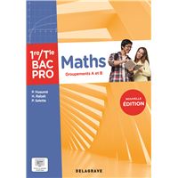 Mathématiques - Groupement A et B - 1re, Tle Bac Pro (2025) - Pochette élève