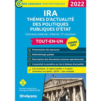 Ira – thèmes d'actualité des politiques publiques d'état - 1