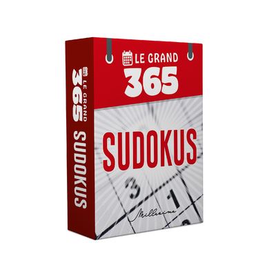 Le Grand 365 sudokus - Collectif - Millesima - broché - Ephéméride