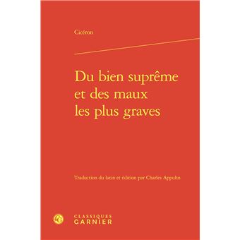 Du bien suprême et des maux les plus graves - 1