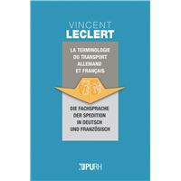 Terminologie du transport en allemand et en français