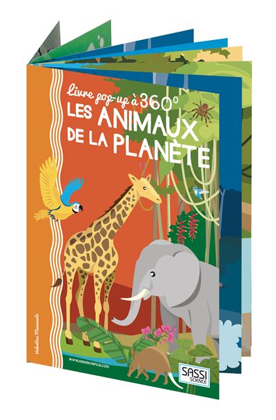 Pop-up 360 - Les animaux de la planete