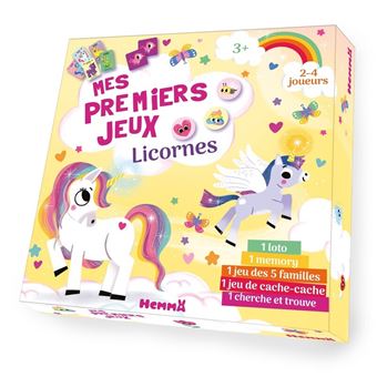 Mes premiers jeux - Licornes