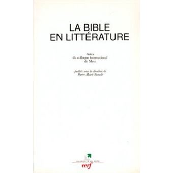 La bible en littérature - 1