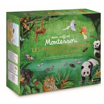Coffret Montessori: Les animaux du monde et leurs milieux - 1