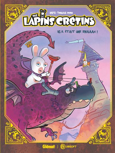 Couverture de The Lapins Crétins n° 16 The lapins crétins : 16 : Il était une bwaaah !