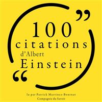 100 citations d'Albert Einstein