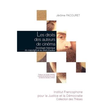 Les droits des auteurs de cinéma - 1