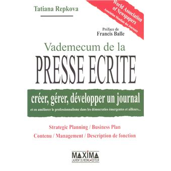Vademecum de la presse écrite - 1