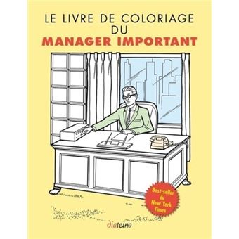 Le livre de coloriage du manager important - 1