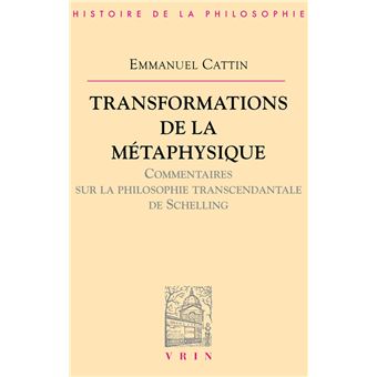 Transformations de la métaphysique - 1