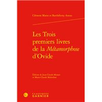 Les Trois premiers livres de la Métamorphose d'Ovide