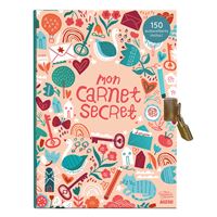Journal Secret Avec Cadenas - 328 Pages, Thème Panda - Clés Incluses, 11 X 15,5 Cm