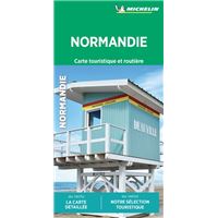 Carte routière et touristique Normandie