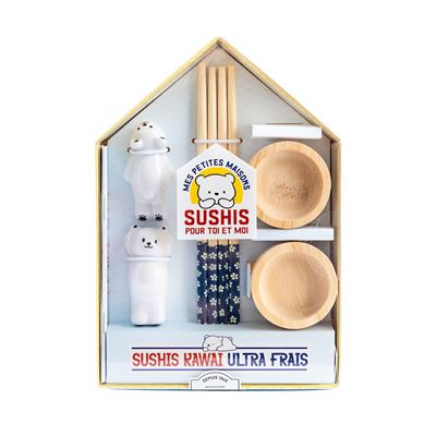 Sushis pour toi et moi - Ours polaire - Collectif - Marabout - Coffret - Guide