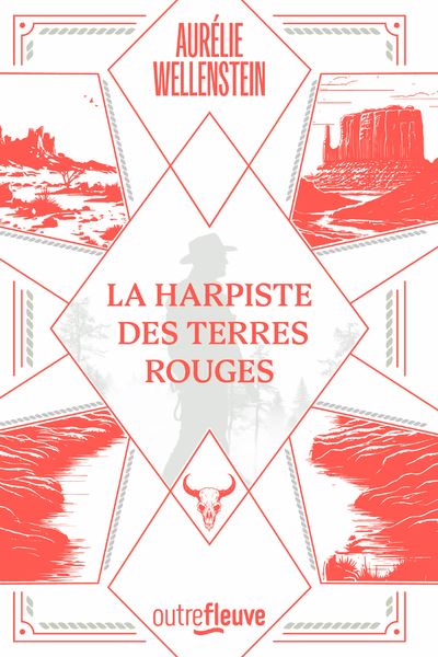 La Harpiste des Terres rouges - Aurélie Wellenstein - Fleuve Eds - broché - Roman