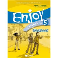 Enjoy English 5e - Workbook - version papier