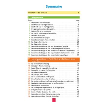 Objectif BAC Fiches 1re et Term STMG Management, Sciences de gestion et numérique