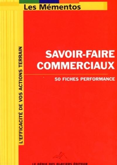 Savoir faire commerciaux - Mc Debourg - broché