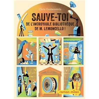 Sauve-toi de l'incroyable bibliothèque de M. Lemoncello ! - 1