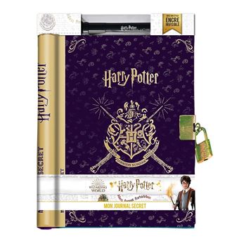 Harry Potter - Harry Potter - Mon journal secret (avec encre invisible) -  Playbac Éditions - broché, Livre tous les livres à la Fnac