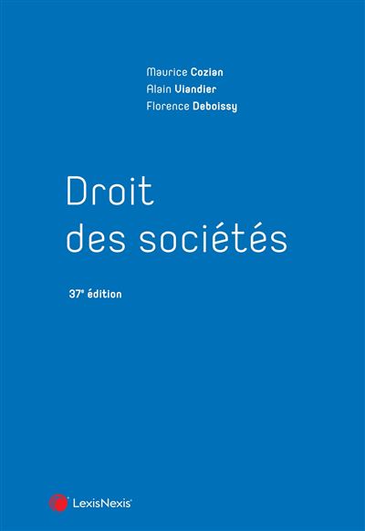 Droit Des Sociétés - Broché - Eric Fongaro, Alain Viandier, Florence ...