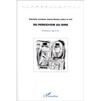 Du Percevoir au Dire