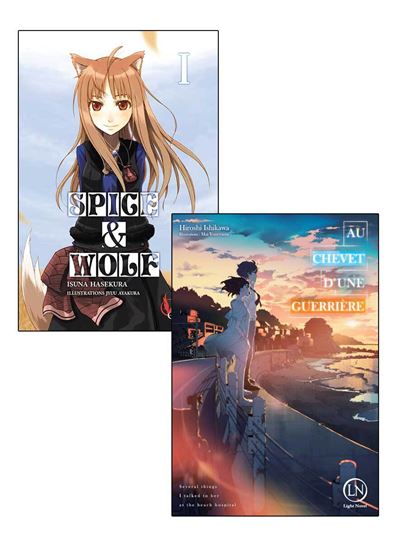 Spice & Wolf et Au chevet d'une guerrière Pack découverte - Isuna Hasekura - Ofelbe - Coffret - Roman adolescent