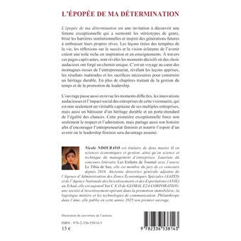 L’épopée de ma détermination