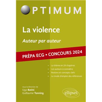 La violence ECG 2024 - Auteur par auteur - 1