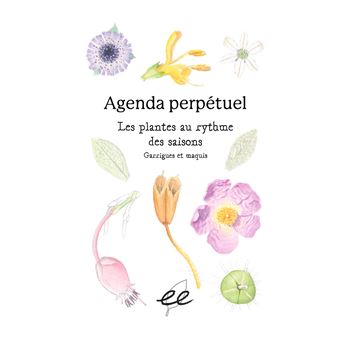 Agenda perpétuel Les plantes au rythme des saisons - 1