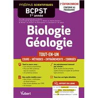 Biologie-Géologie BCPST 1re année - 2e édition conforme au nouveau programme