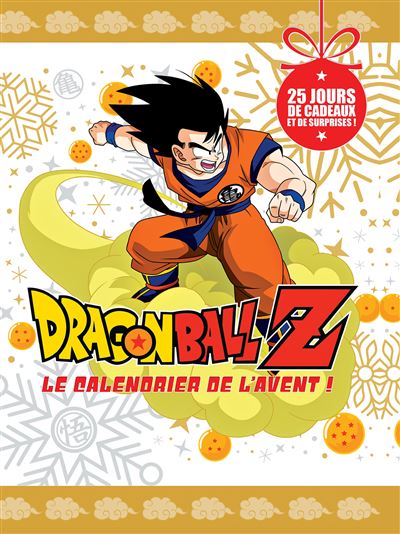 Dragon Ball Z  le Calendrier de l'avent officiel !