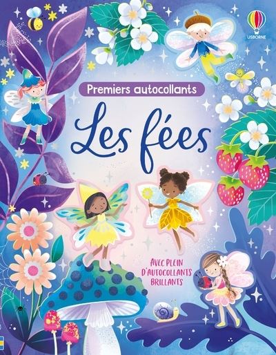Les fées - Premiers autocollants - Dès 3 ans - Holly Bathie - Usborne - broché - Document jeunesse - Usborne