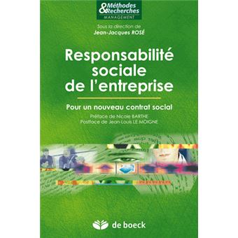 Responsabilité sociale de l'entreprise - 1