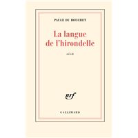 La langue de l'hirondelle