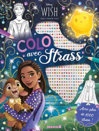 Disney Wish - Colo avec strass - Avec plus de 1000 strass !