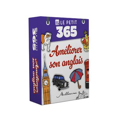 Le Petit 365 jours pour améliorer son anglais - Mathilde Le Guern - Millesima - broché - Ephéméride