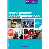 Management des organisations 1re STMG - Pochette élève