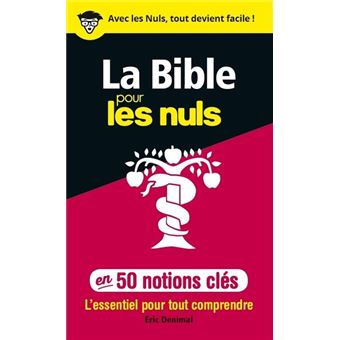 Pour les nuls - 50 notions clés sur la Bible Pour les Nuls - 1