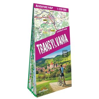 Transylvanie 1/250.000 (carte grand format laminée; d'aventure tQ) - 1